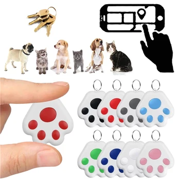 Mini Bluetooth GPS Anti-lost תג מעקב, איתור המכשיר עמיד למים אלחוטי נייד Tracker קטגוריה עבור חיות מחמד חתולים, כלבים עבור המזוודות.