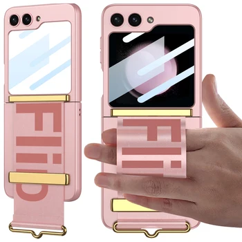 GKK אצבע יד הלהקה חגורת אחיזה כיסוי Case For Samsung Galaxy Z Flip5 להעיף 5