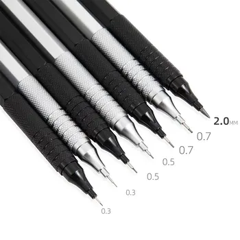 מתכת עיפרון מכני 0.3 0.5 0.7 2.0 מ 