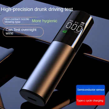 חדש דיוק גבוה אלכוהול Tester סיני נשימה זיהוי תנועה יין מבחן נייד לחייב גלאי