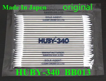 100 Pack ( 25 יח ' /pack ) HUBY 340 מטלית כותנה נקי BB-013 HUBY בסדר בובה ספוגית מקל BB013 מדבקה
