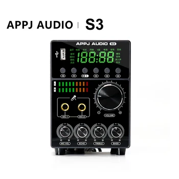 APPJ אודיו S3 Mini דיגיטלי מגבר MA12070 צ ' יפ 6 סוגים כניסות אודיו Bluetooth/USB/RCA/קואקסיאלי/אופטי/מיקרופון/רמקול בננה