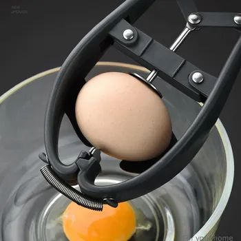 מעטפת הביצית שובר ביצה מספריים נירוסטה קליפת קאטר שליו ביצה פותחן ביצה טופר קרקר מפריד כלי מטבח