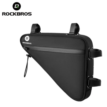 Rockbros הרשמי משולש מסגרת התיק דו צדדי רעיוני קיבולת גדולה כיס מרובים קיבוע MTB אביזרים