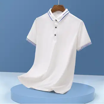 חולצת פולו 2023 גברים נשים גולף חולצה קיץ לגברים לנשימה עסקי מותאם אישית הדפסה רקמה בגדים מזדמנים החולצה