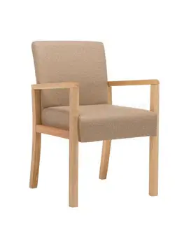בד עור מוצק עץ כורסה מסעדה מלון קפה כיסא פשוט פנאי office הכיסא בחזרה האוכל הכיסא