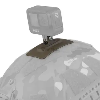 טקטי קסדה הרכבה בסיס הוק לולאה מתאם מצלמה מחזיק פנס צד צבאי מהיר קסדה קבוע מכשיר הר ציוד