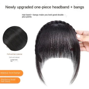 חדש 1pc הפאה פוני Hairband הראש מזויף 