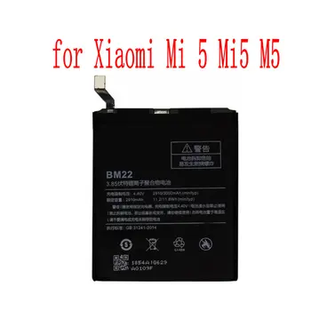 איכות גבוהה 3000mAh BM22 סוללה עבור Xiaomi Mi 5 Mi5 M5 טלפון נייד