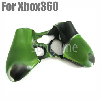 1pc עבור ה-Xbox 360 בקר רך קייס סיליקון הסוואה מגן עור כיסוי גומי מגן מעטפת Gamepad אביזר