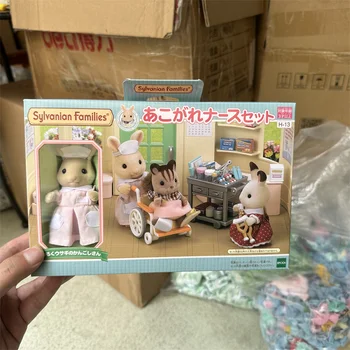 חדש יפני מקורי Sylvanian בובה משפחות יער משחק בית ילדים צעצועים של בנות 