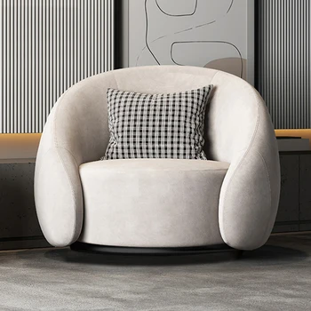 רצפת המשרד הנורדית המודרנית הכיסא המשחקים מעצב מדיטציה איטלקי, סקנדינבי מודרני, כיסא סלון Silla Mesedora ריהוט יוקרה
